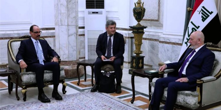 Serokê mîta Tirk li Iraqê ye: Kalin û Nîzar Amedî civiyan
