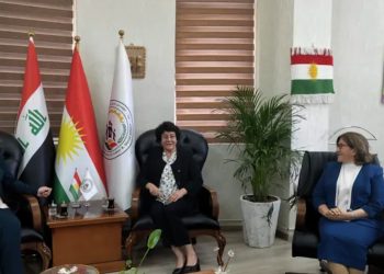 Şandeyeke jinan a ji Rojava li Başûrê Kurdistanê ye