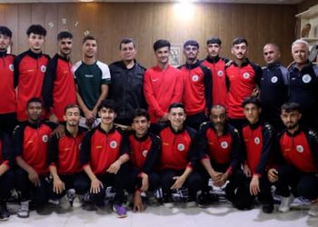 Mezlûm Ebdî pêşwaziya rêveberî û lîstikvanên yaneya Cîhad kir