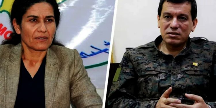 Îlham Ehmed û Mezlûm Ebdî ji Ewropayê vegeriyan