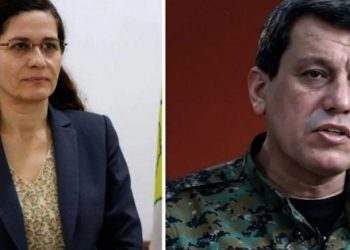 Mezlûm Ebdî û Ilham Ehmed bi wezîrê derve yê Rransayê re civiyan