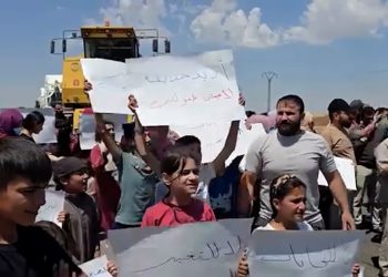 Xelkên gundê Gir Siwar yê Qamişlo ji pirojeya nû ya xanan ne razî ne