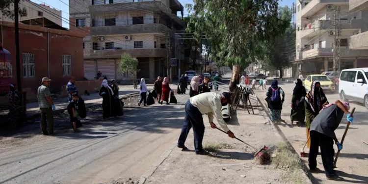 Li Hesekê xebata paqijiyê dewam dike