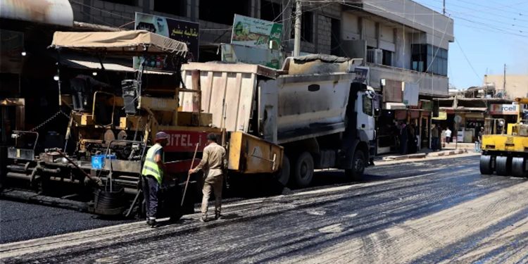 Sererastkirina rêyan xebatên pêşîn ên Şaredariya Tirbespiyê ye