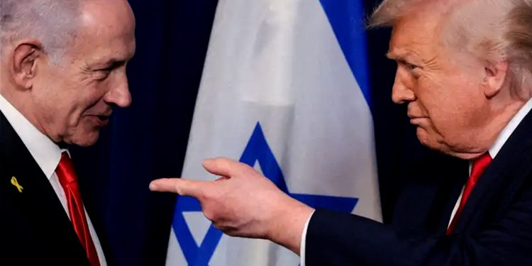 Trump û Netanyahu peywendiyek telefonî pêk anîn